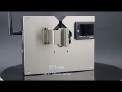 E2 Medição do diâmetro do laser de dois eixos para fios finos